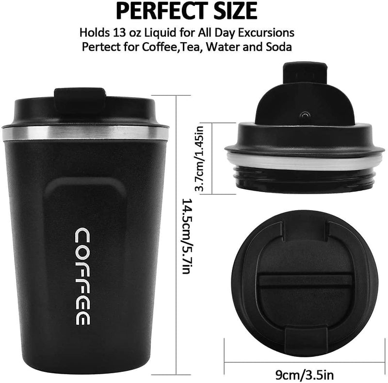 Trendemart Stainless Steel Vacuum Insulated Coffee Mug