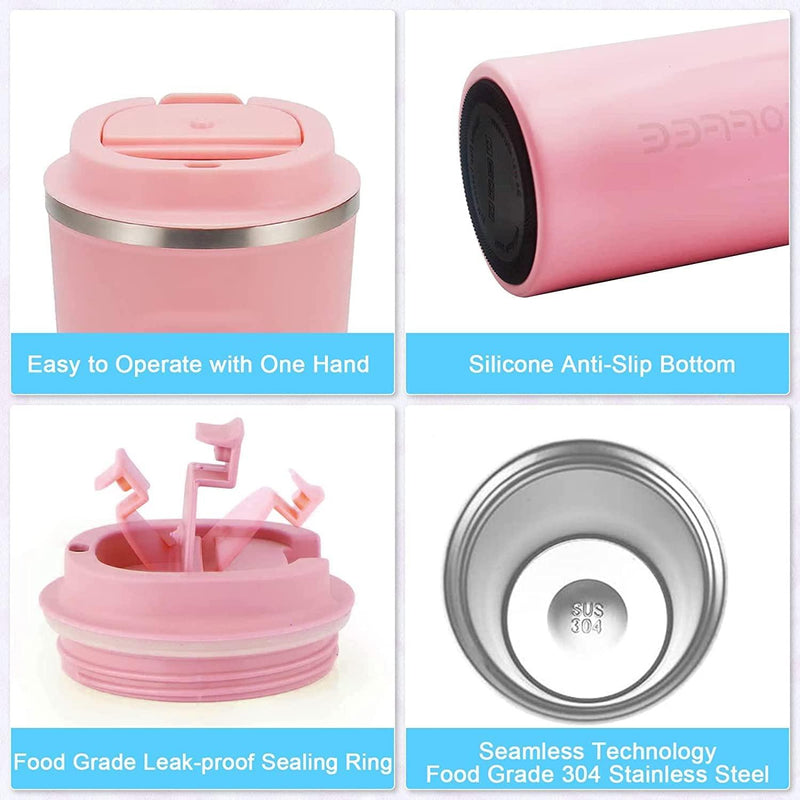 Trendemart Stainless Steel Vacuum Insulated Coffee Mug