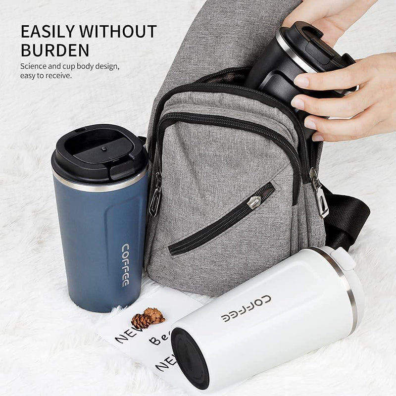 Trendemart Stainless Steel Vacuum Insulated Coffee Mug